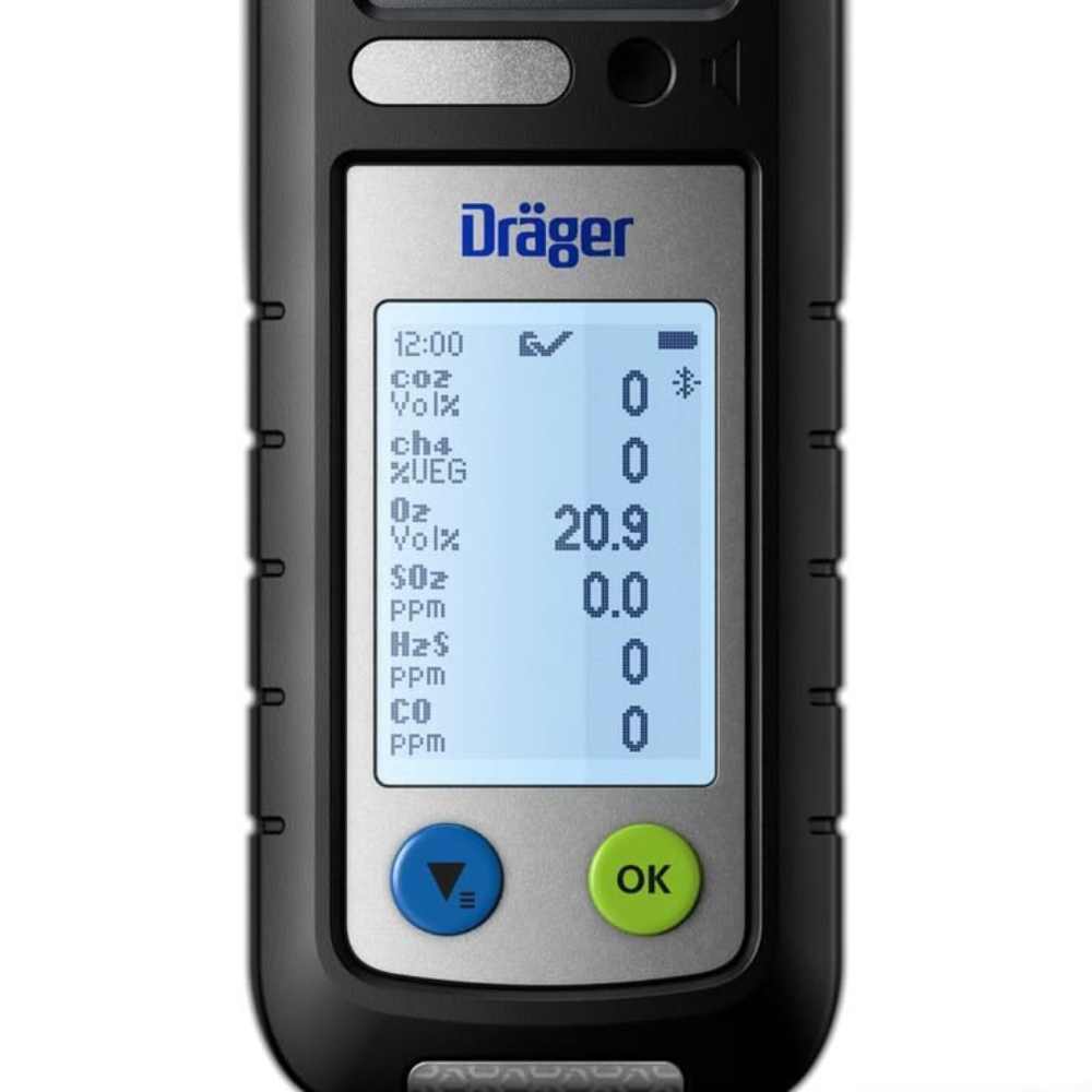 Dräger X-am 5000 Portable Gas Monitor Side Angle